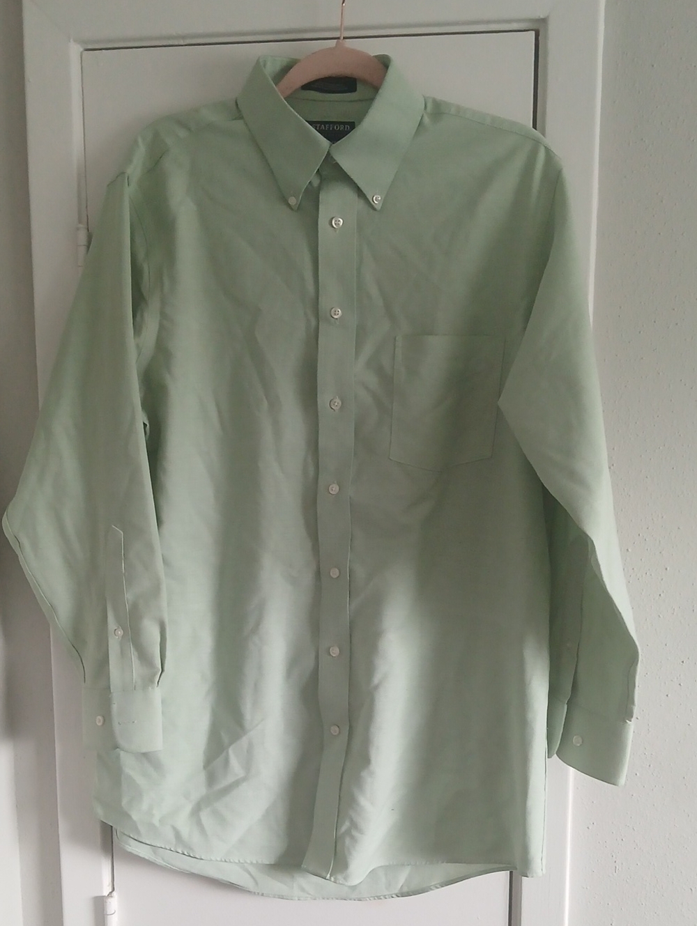 3/$15 Men Stafford Oxford Shirt